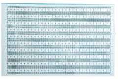 白色不干膠比例尺 (30cm)